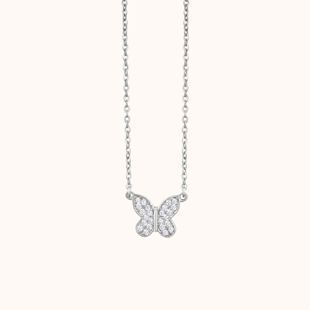 Dazzling Butterfly Necklace : KNP0043