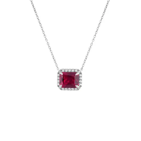 Ruby Glow Pendant : KNP0047