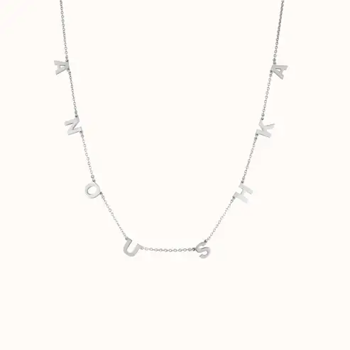 Minimalist Name Necklace : KNPR0037