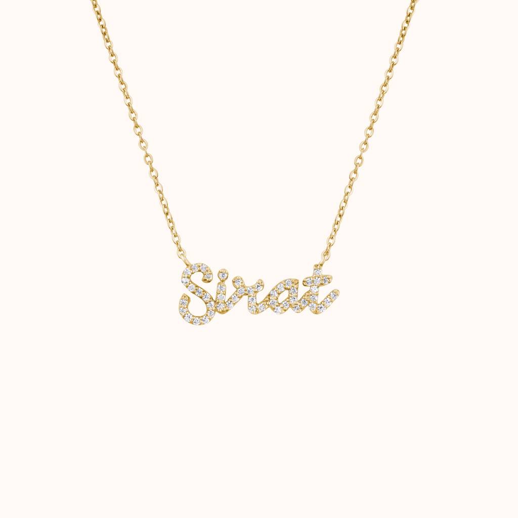 Sirat Silver Name Necklace : KNPR0045