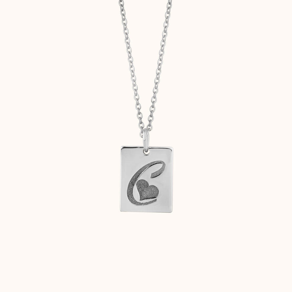 Personalized Pendant Necklace : KNPR0053-RG