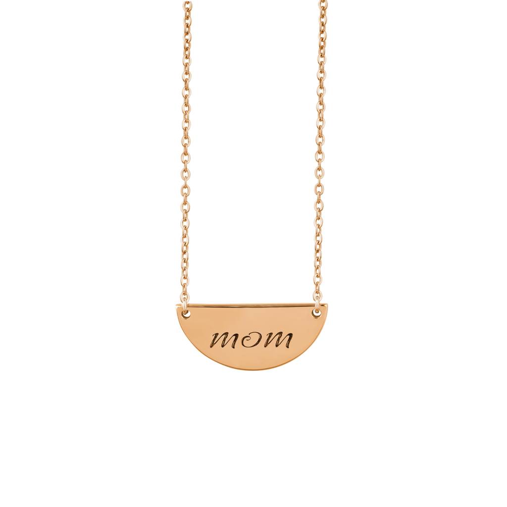 Mom Name Plate Necklace : KNPR0055