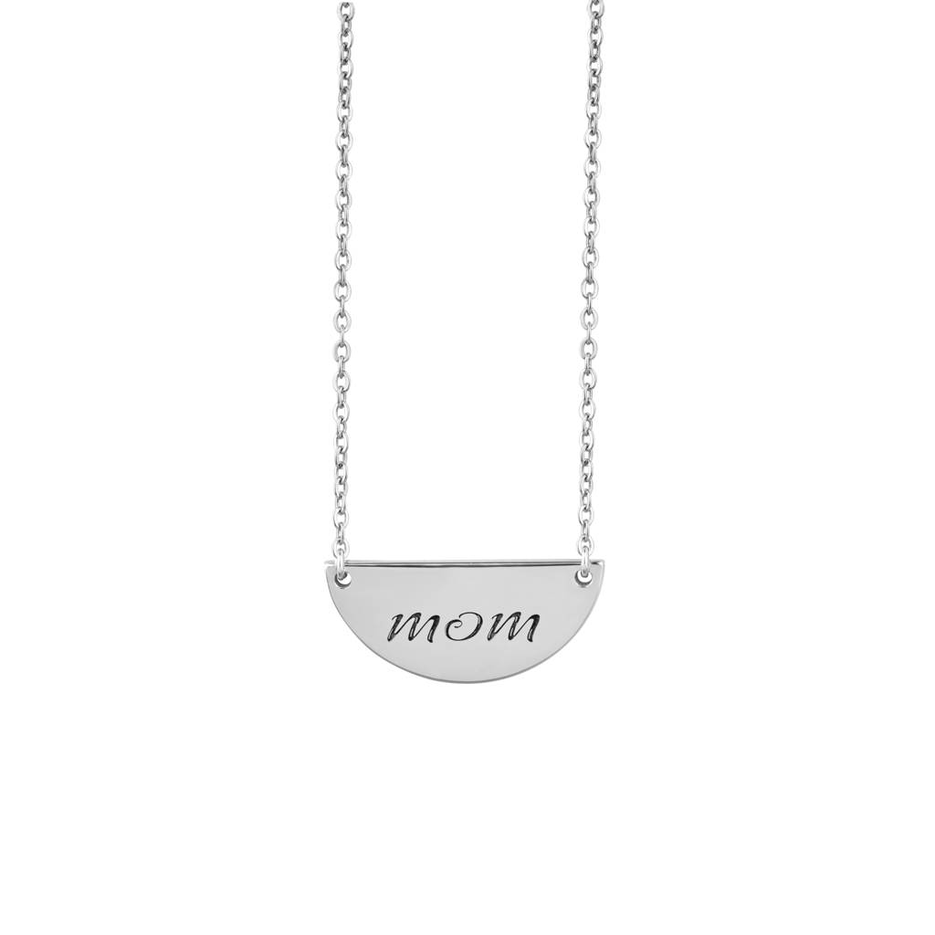 Mom Name Plate Necklace : KNPR0055