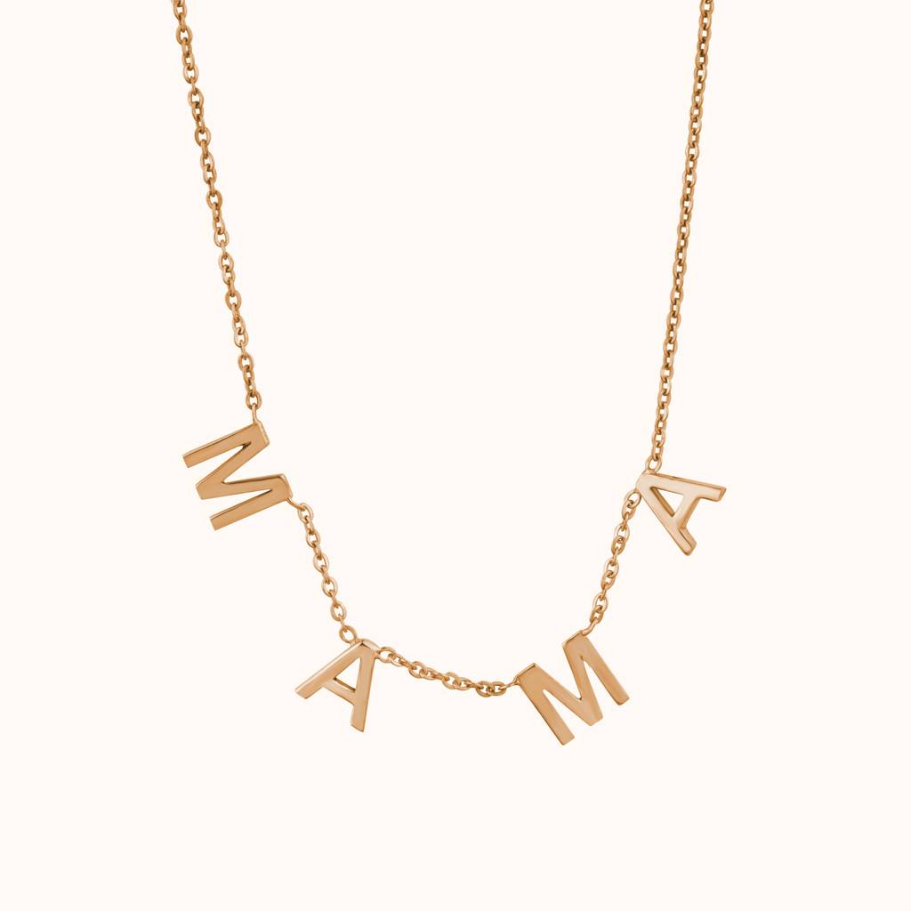 Silver Mama Necklace : KNPR0069