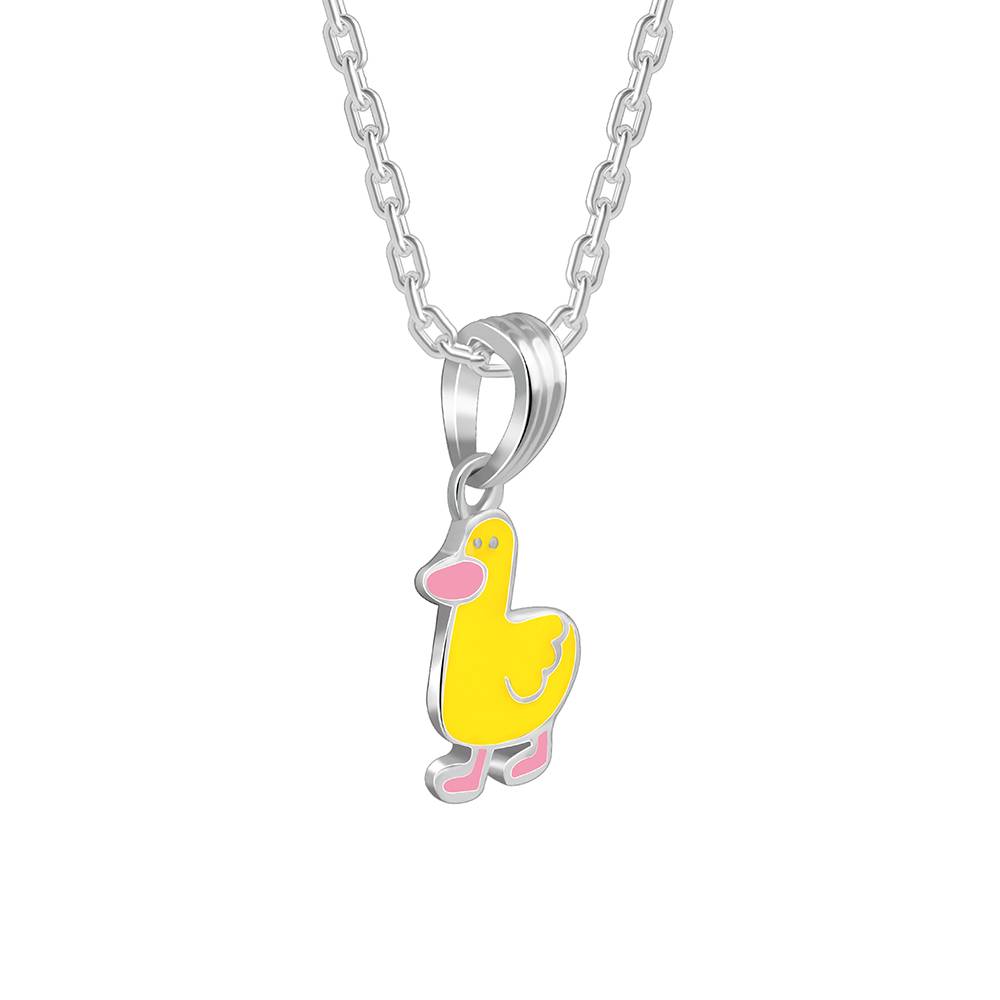 Duckling Kids Pendant With Link Chain : KPD01