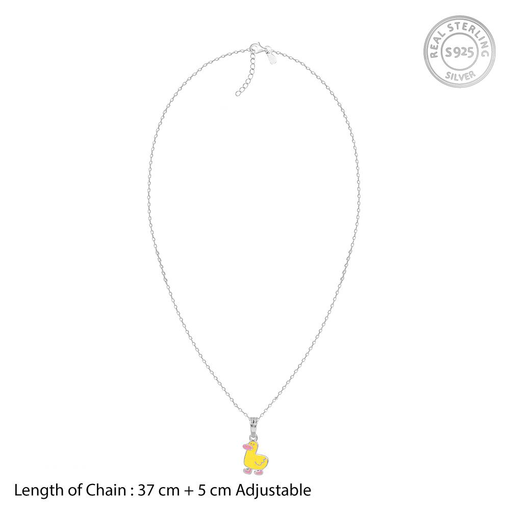 Duckling Kids Pendant With Link Chain : KPD01