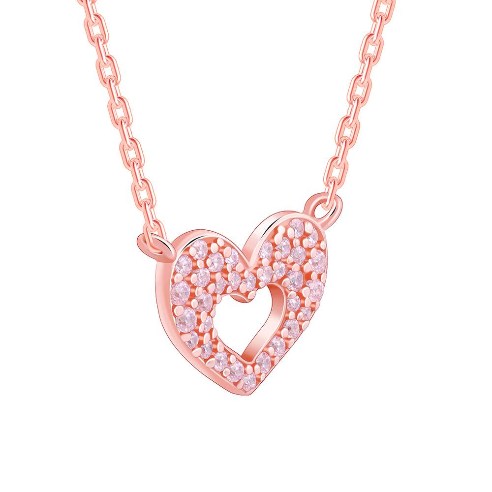 Rose Gold Forever Beat Kids Necklace : KPD032