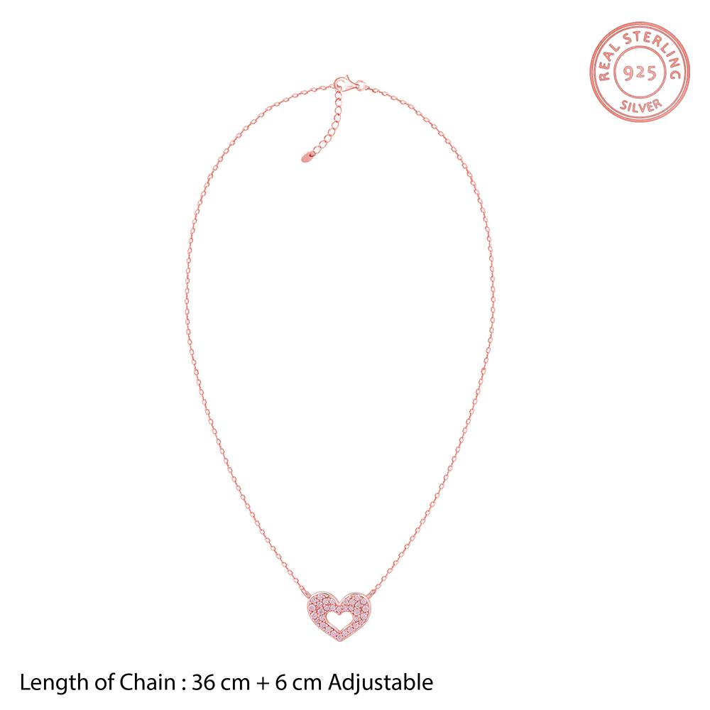 Rose Gold Forever Beat Kids Necklace : KPD032