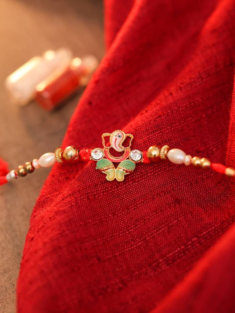 Siddhivinayak Colourful Rakhi : KSR004