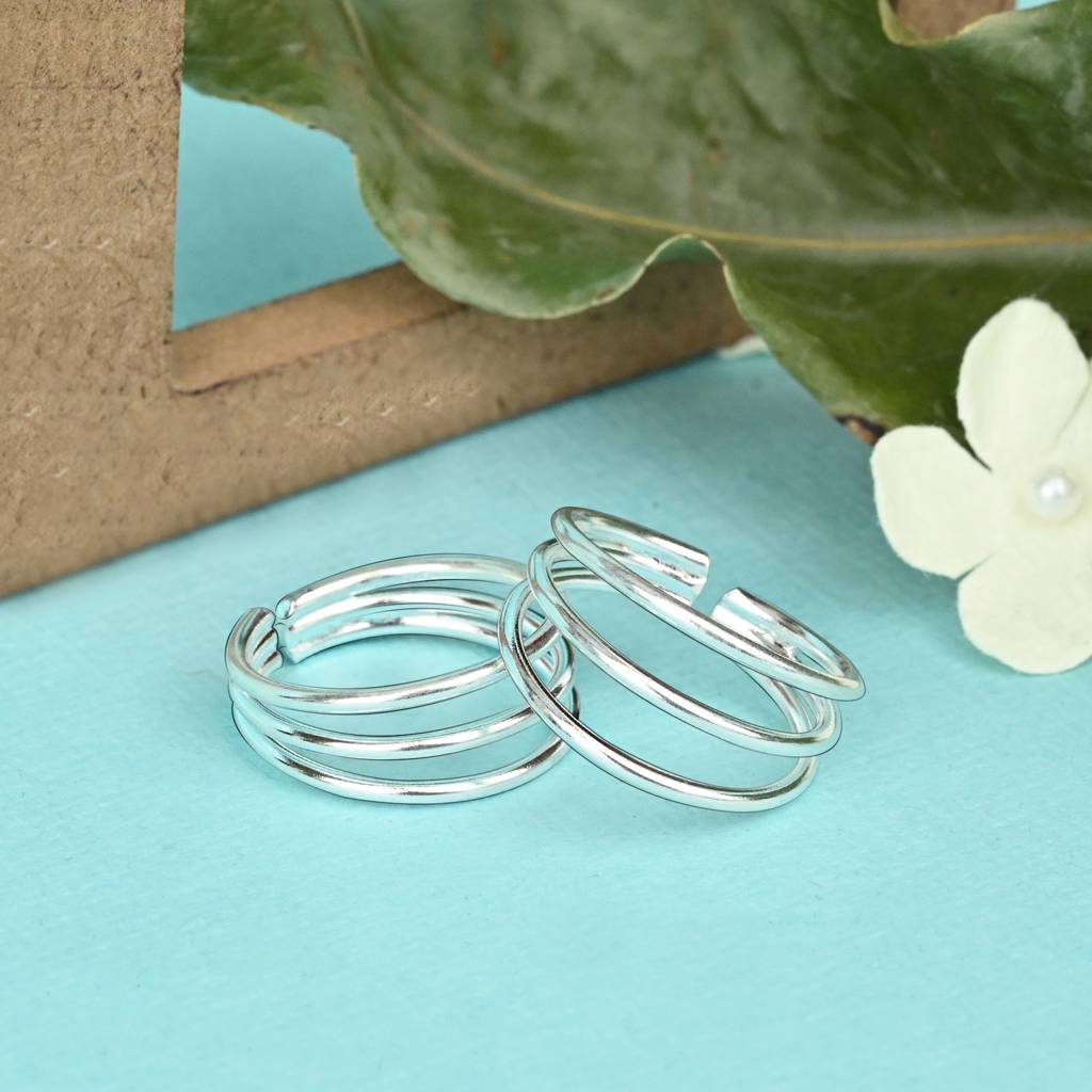Classic Spiral Toe Ring : KTR258