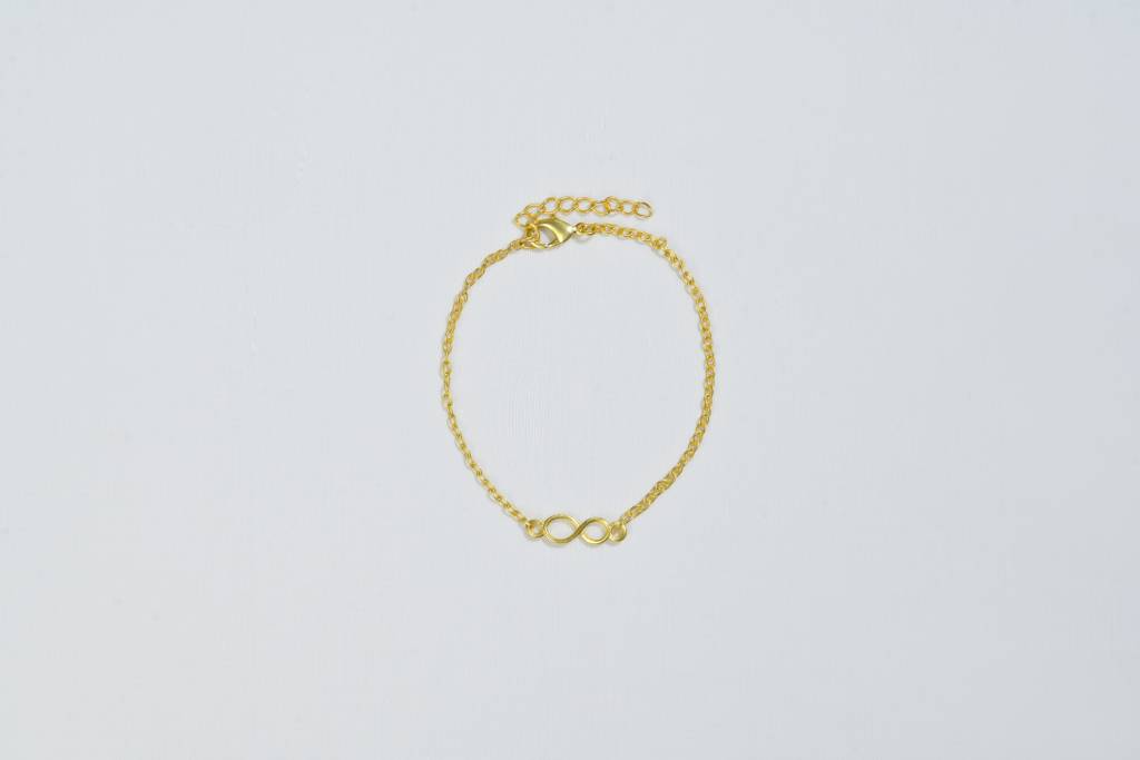 22kt Gold Plated Classic Infinity Bracelet