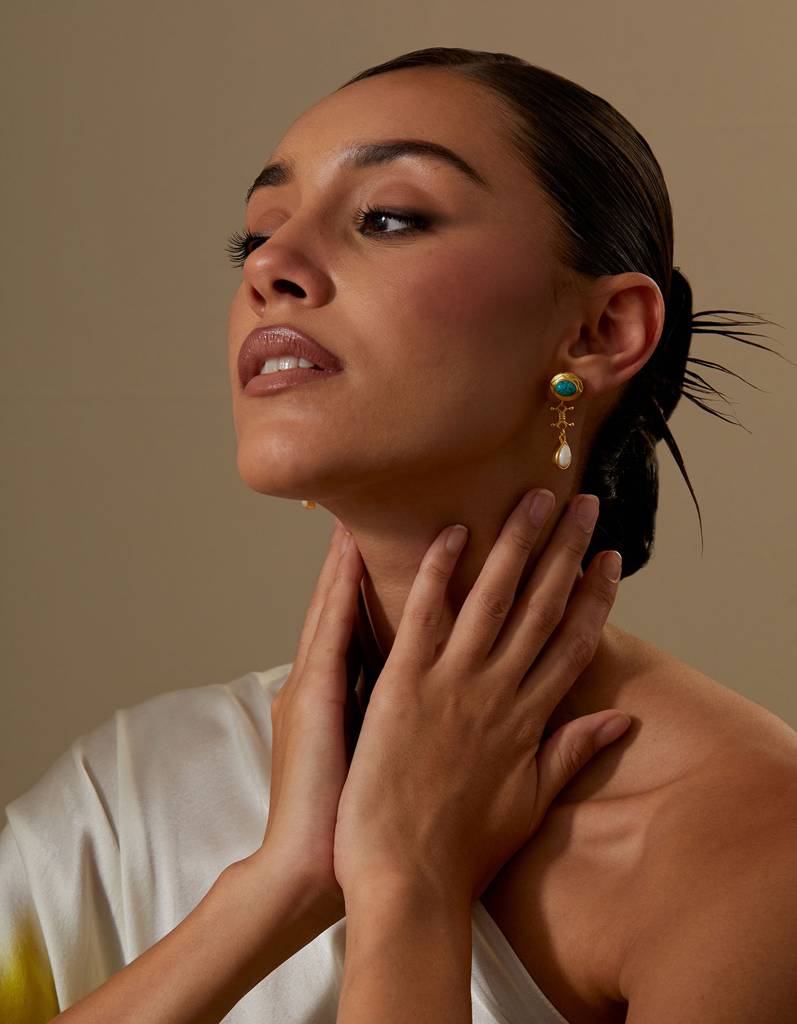 22Kt Gold Plated Nautical Earring : KV_Nautical_Earrings