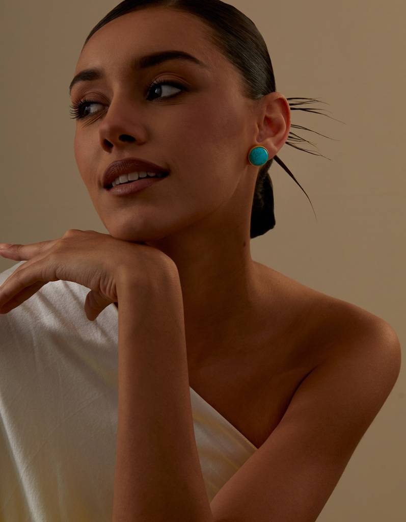 22Kt Gold Plated Nautical Stud : KV_Nautical_Stud