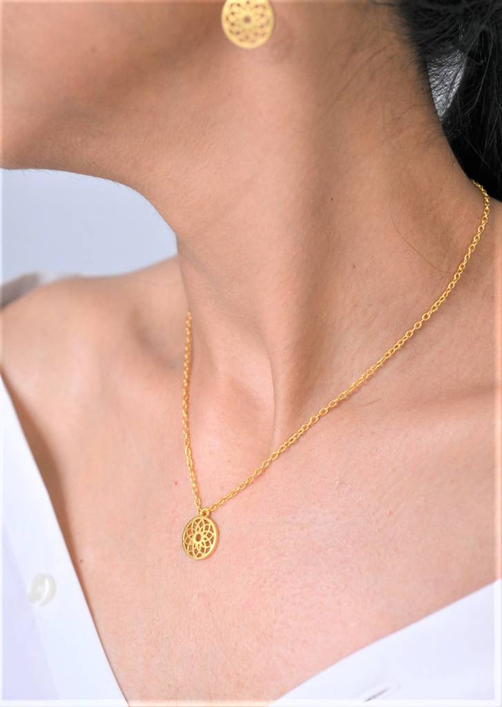 22Kt Gold Plated Nirvana Necklace