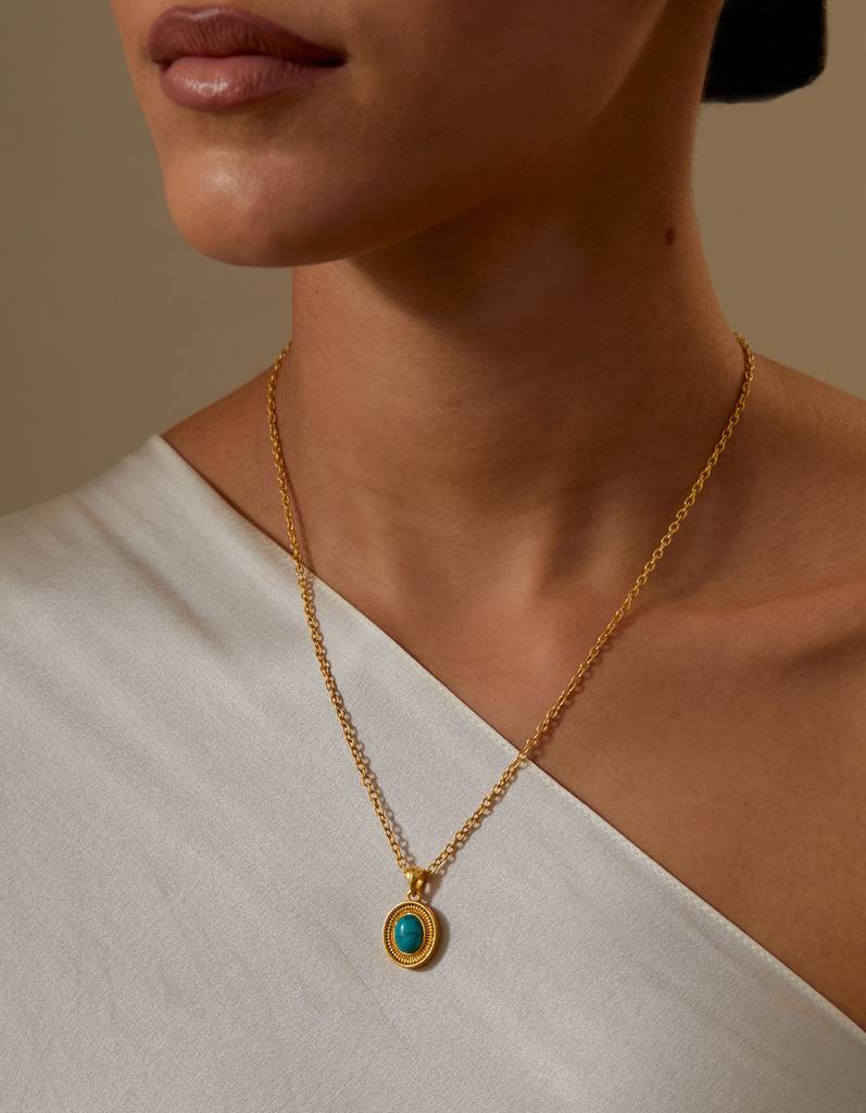 22Kt Gold Plated Oceanbreeze Necklace : KV_Oceanbreeze_Necklace