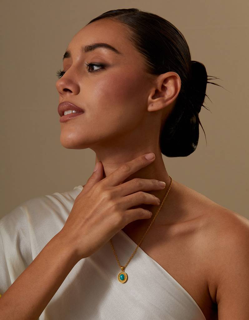 22Kt Gold Plated Oceanbreeze Necklace : KV_Oceanbreeze_Necklace