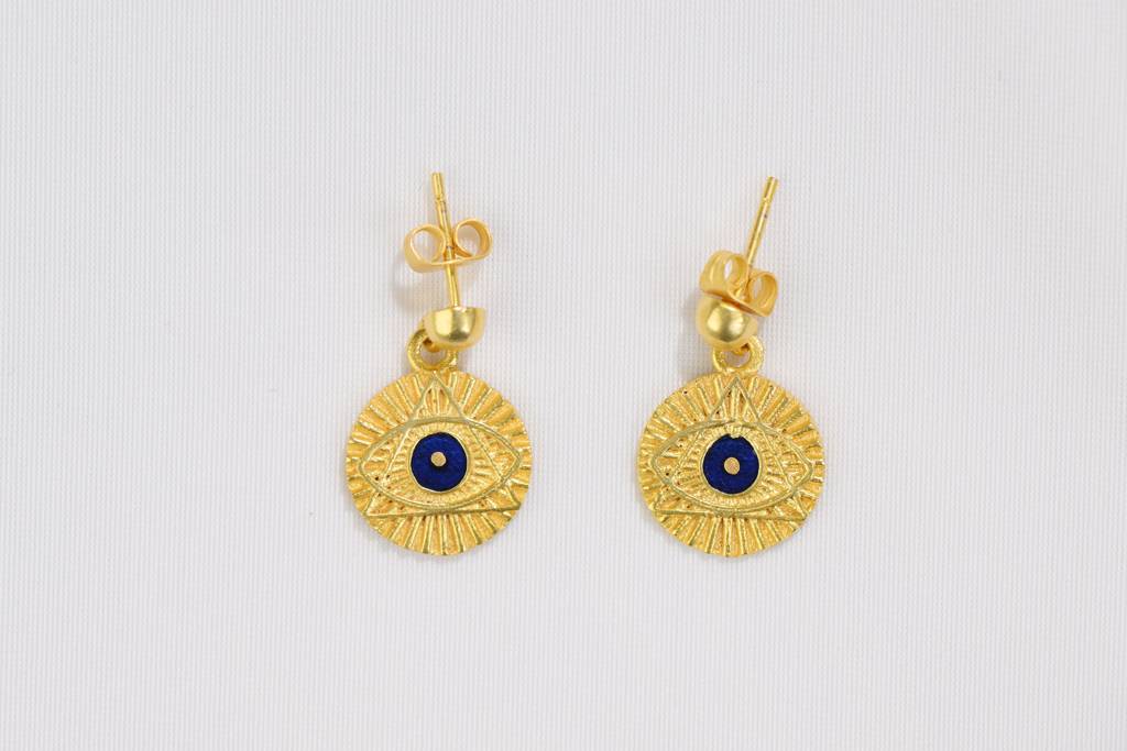 22kt Gold Plated Protect Earrings