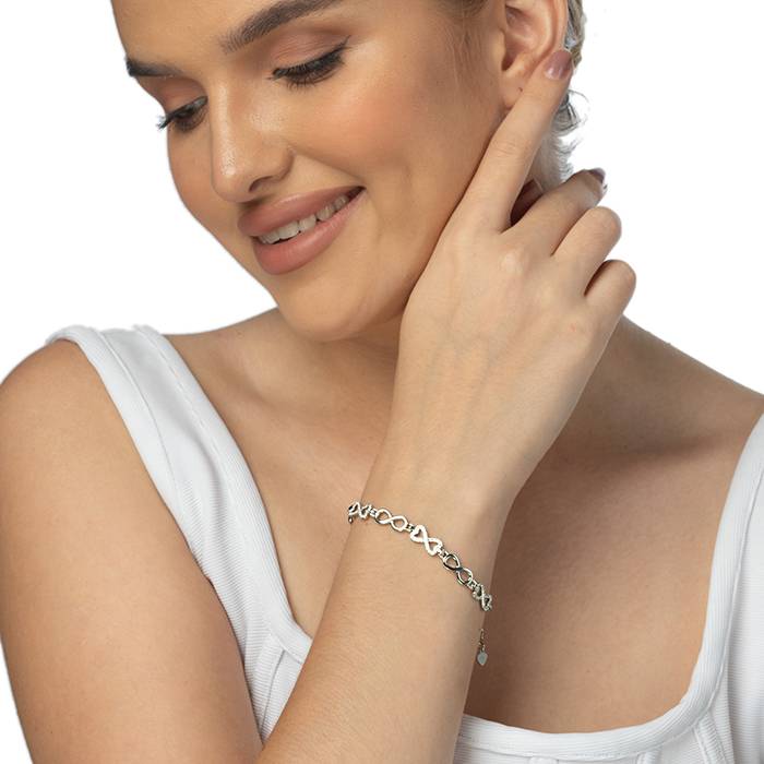 Infinite Love Heart Bracelet : LB21