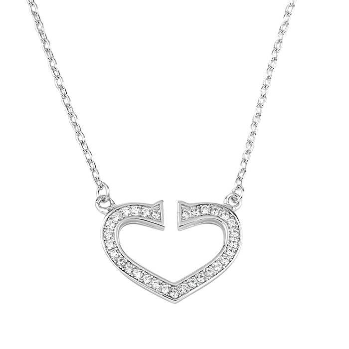 Whimsical Cz Sparkle Chain Locket : LCL131