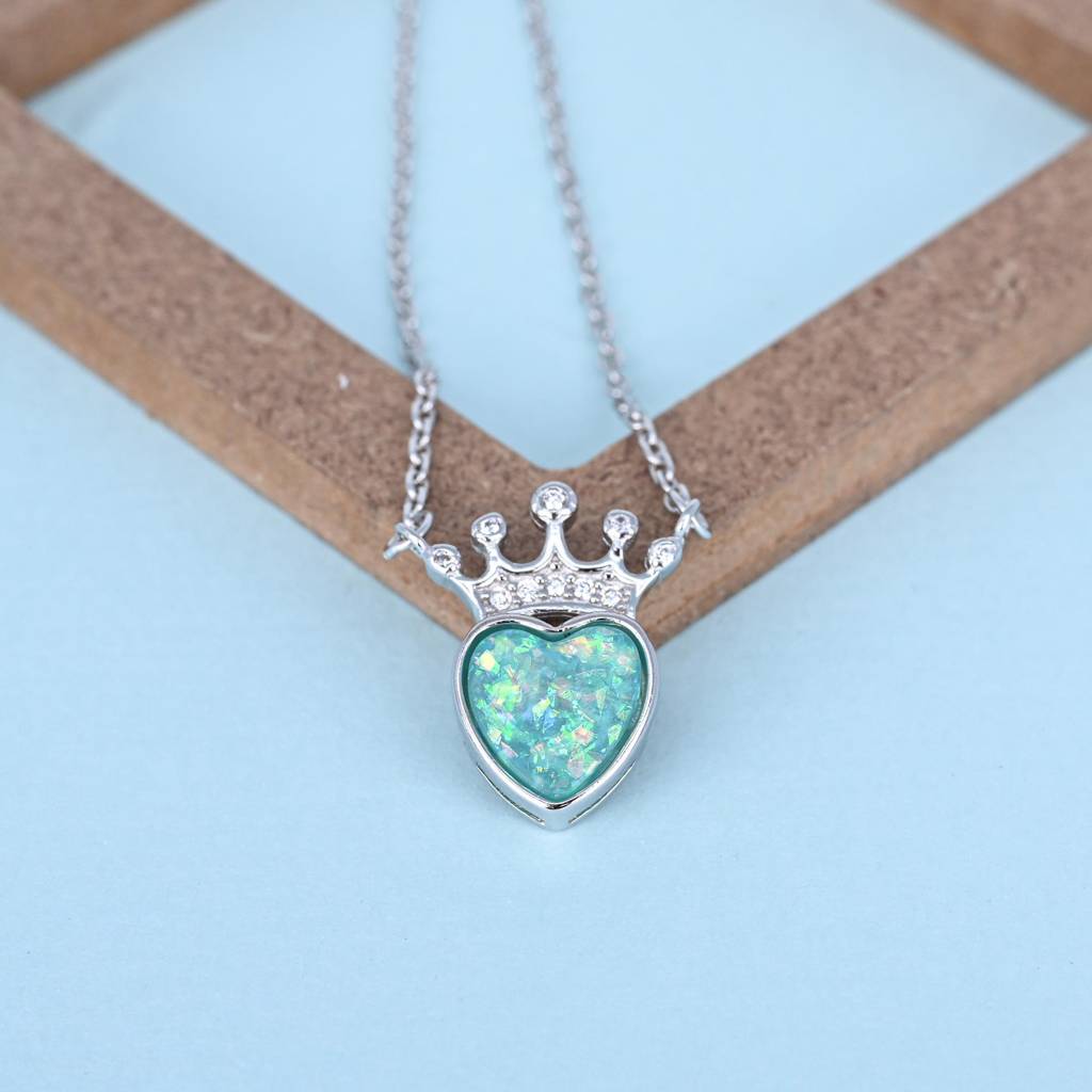 Emerald Glisten Heart
