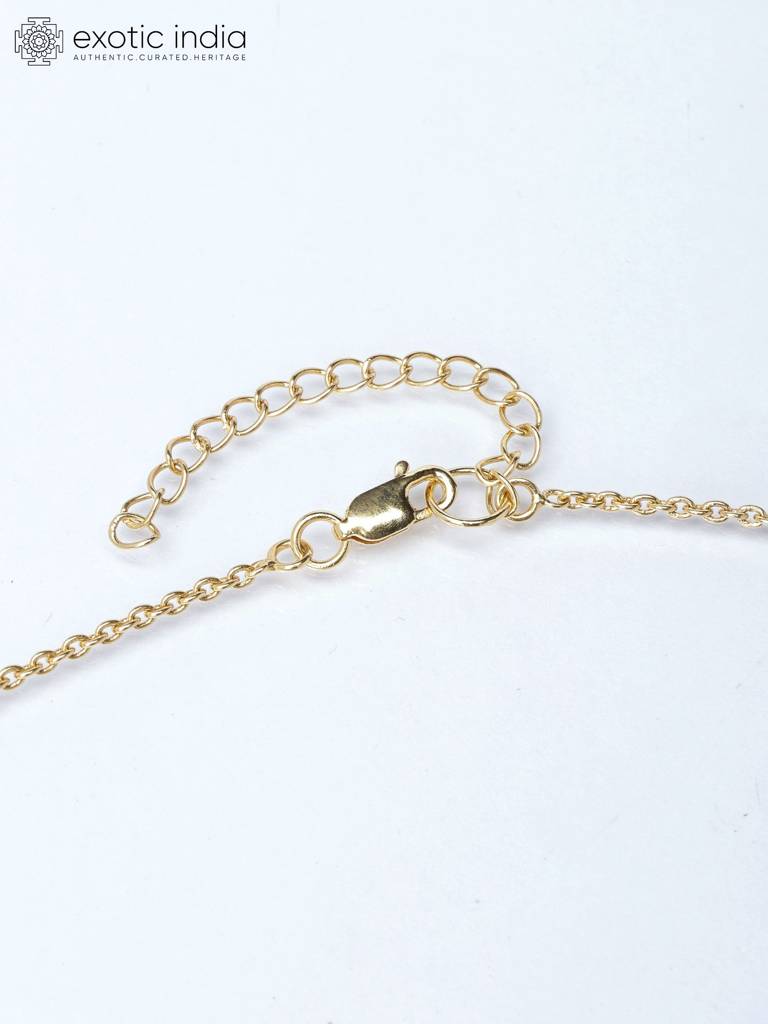 Polki Diamond Sterling Silver Necklace : LDD472