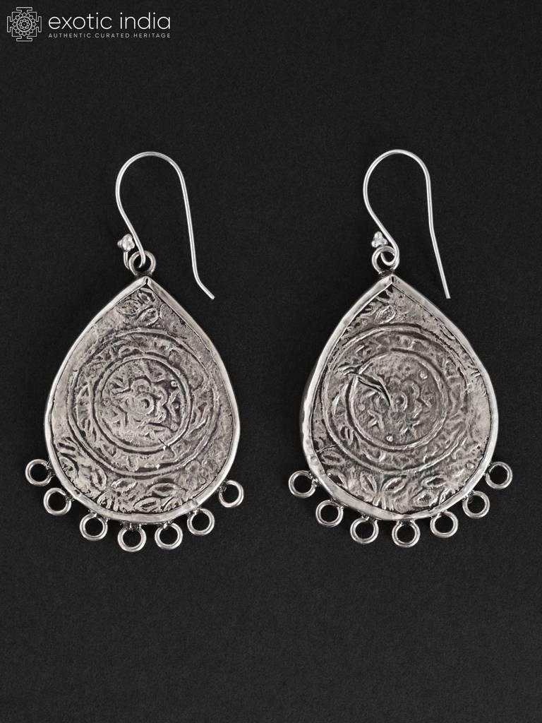 Dangle Earrings Hand-Painted Rajasthani Royal Elephant Earrings Jewelry For Women 925 Sterling Silver : LDD501