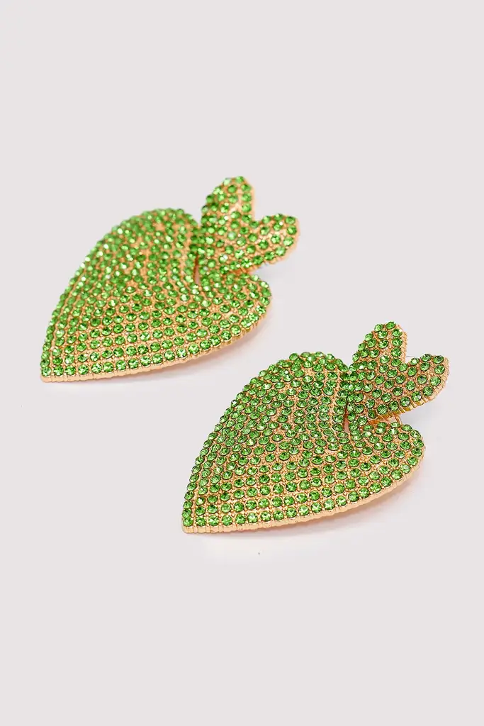 Lumina Heart Dangle Earrings : MJ10