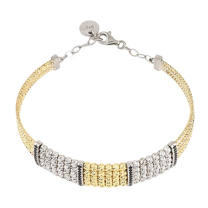 Chunky Gold Bracelet : LK45