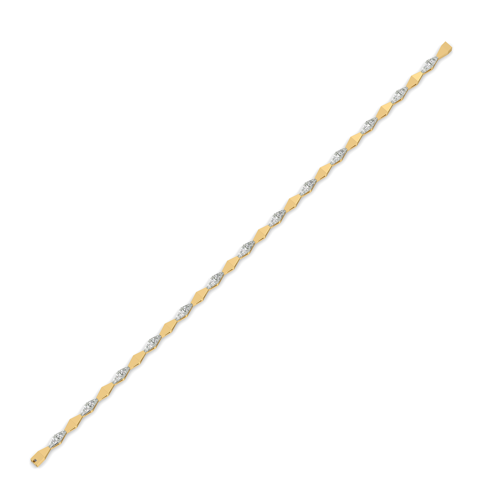 Radiance Edge - Lab Diamond Tennis Bracelet : LLBR0133