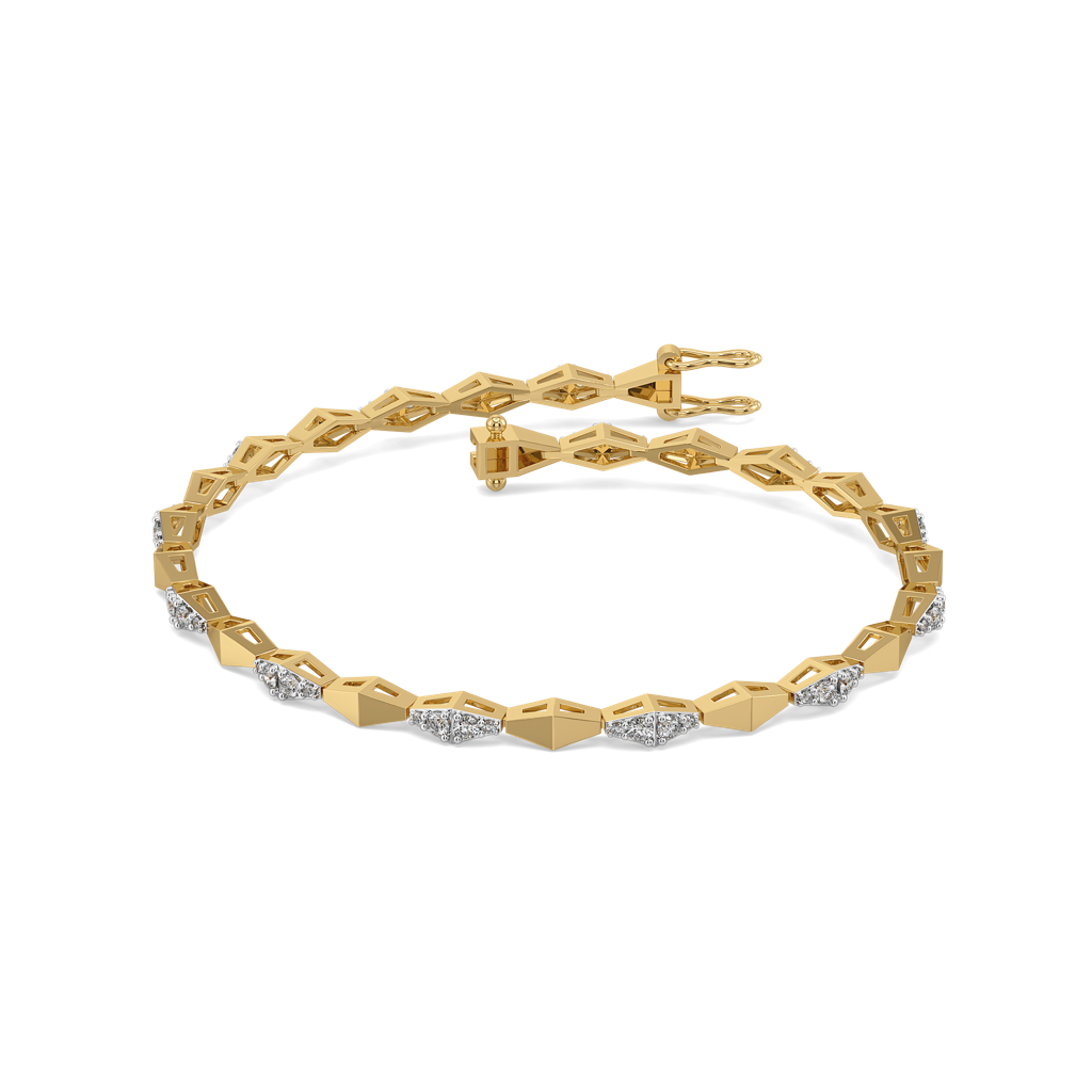 Radiance Edge - Lab Diamond Tennis Bracelet : LLBR0133