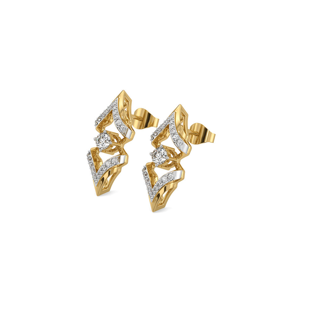 Fierce Aura ÂÃÃ¬ Lab Diamond Solitaire Earrings : LLER0182