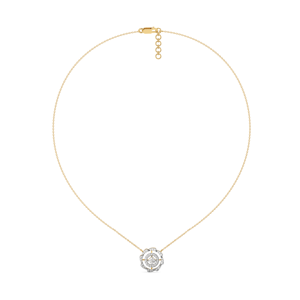 Stellar Shine ÂÃÃ¬ Lab Diamond Solitaire Necklace : LLNK0140