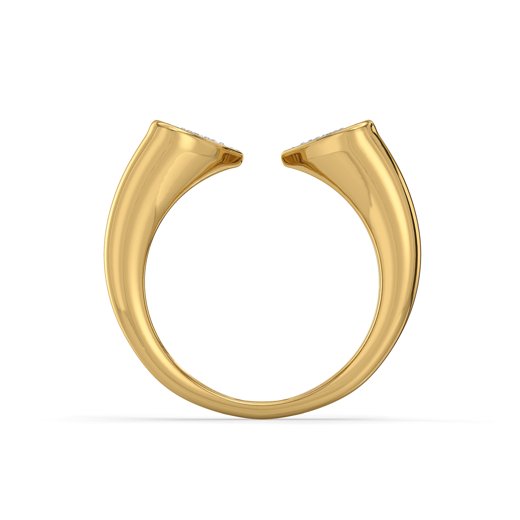 Timeless Loop - Lab Diamond Heart Ring : LLRG0161