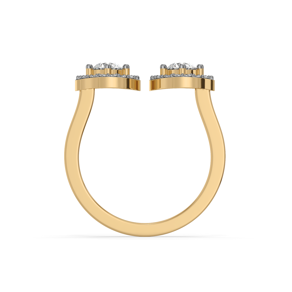 Rain-Dance - Lab Diamond Solitaire Ring : LLRG0165