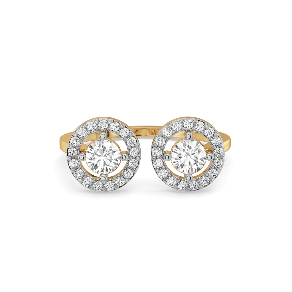Rain-Dance - Lab Diamond Solitaire Ring : LLRG0165