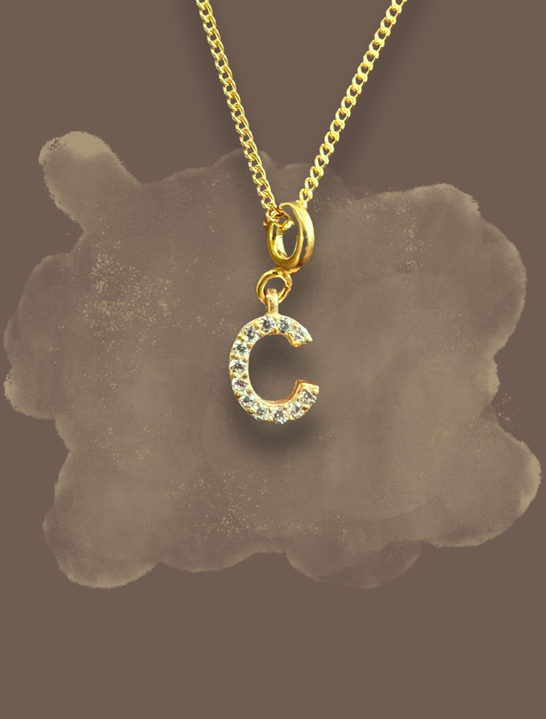 Letter Pendant : LP-C