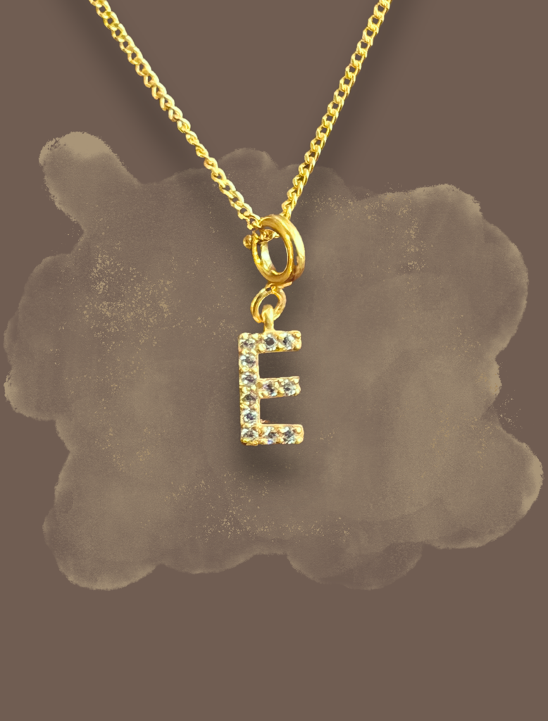 Letter Pendant : LP-E