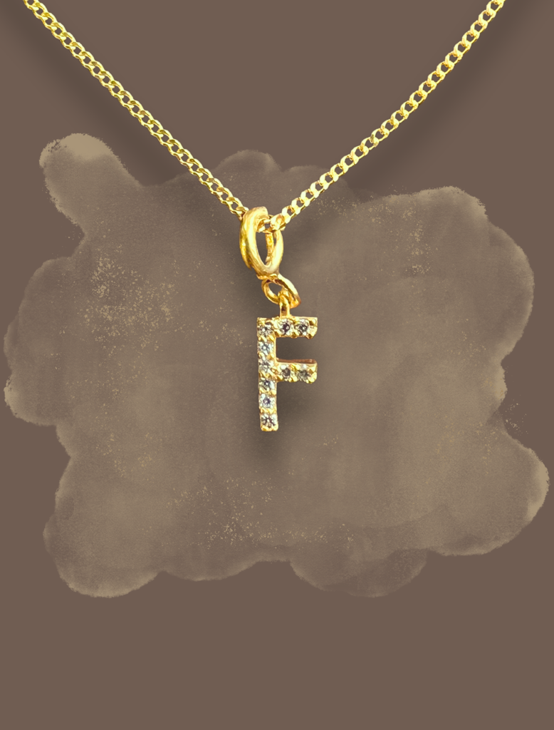 Letter Pendant : LP-F