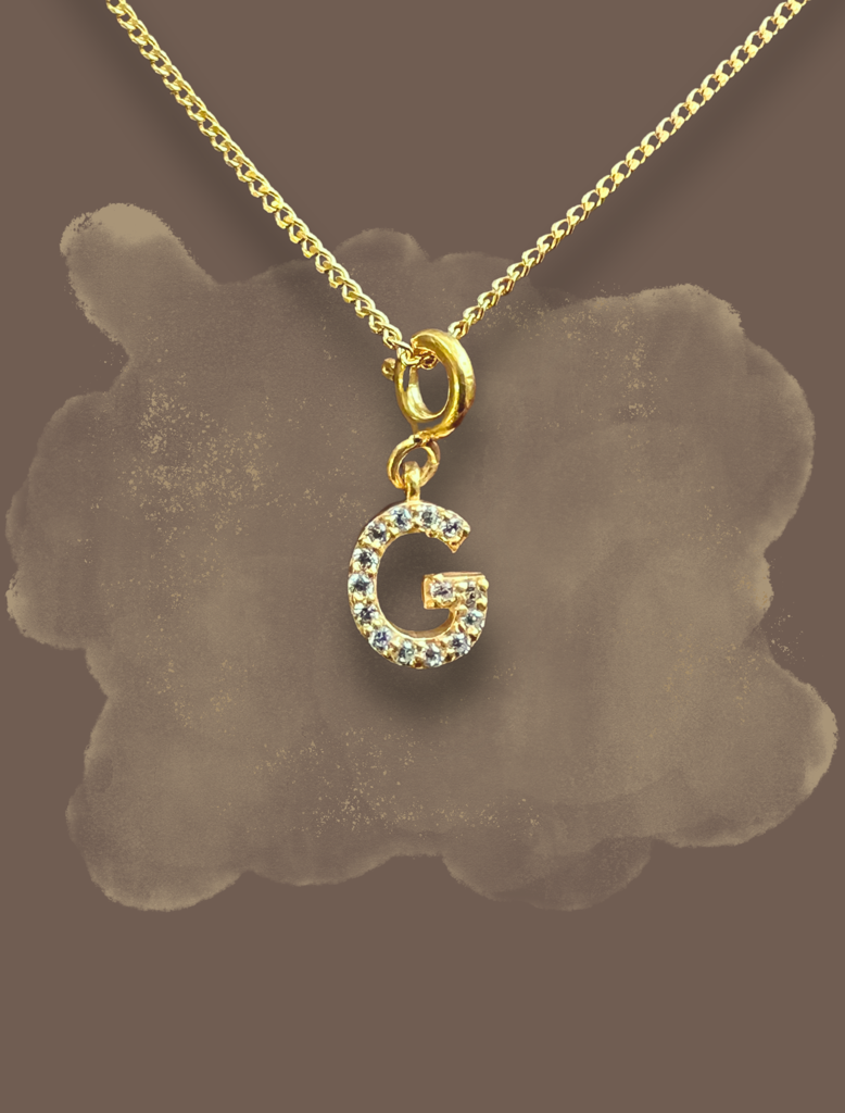 Letter Pendant : LP-G