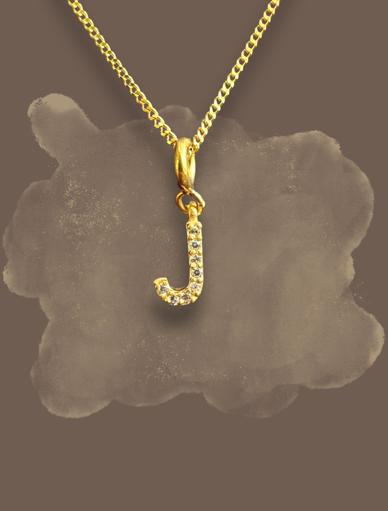 Letter Pendant : LP-J