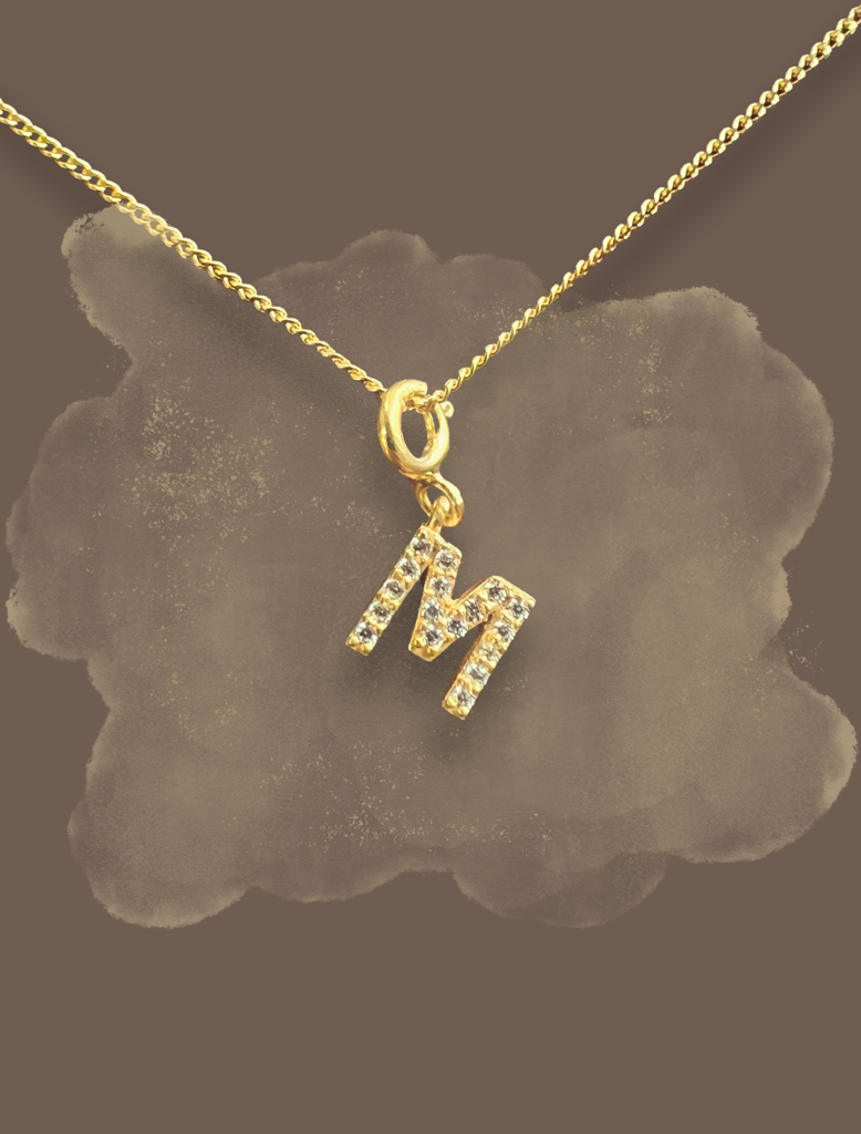 Letter Pendant : LP-M