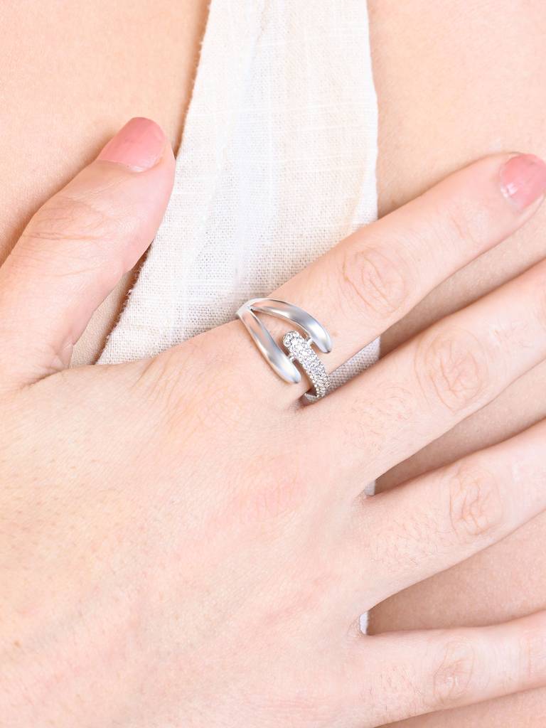 Credence Silver Ring : LTLR1765