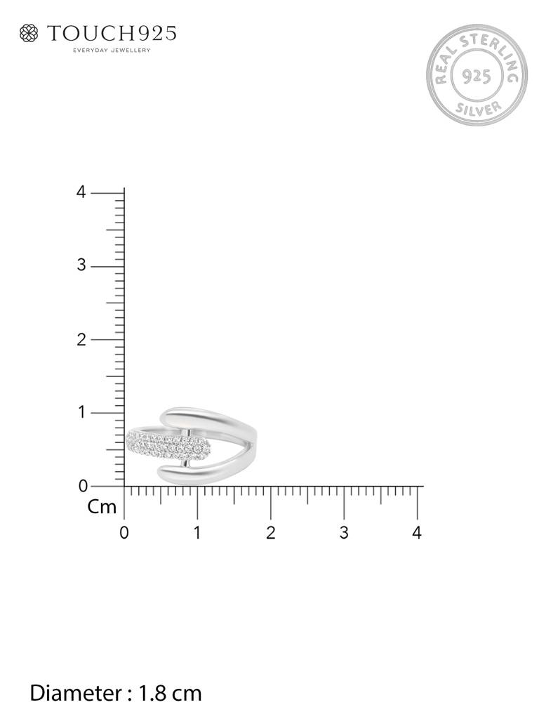 Credence Silver Ring : LTLR1765