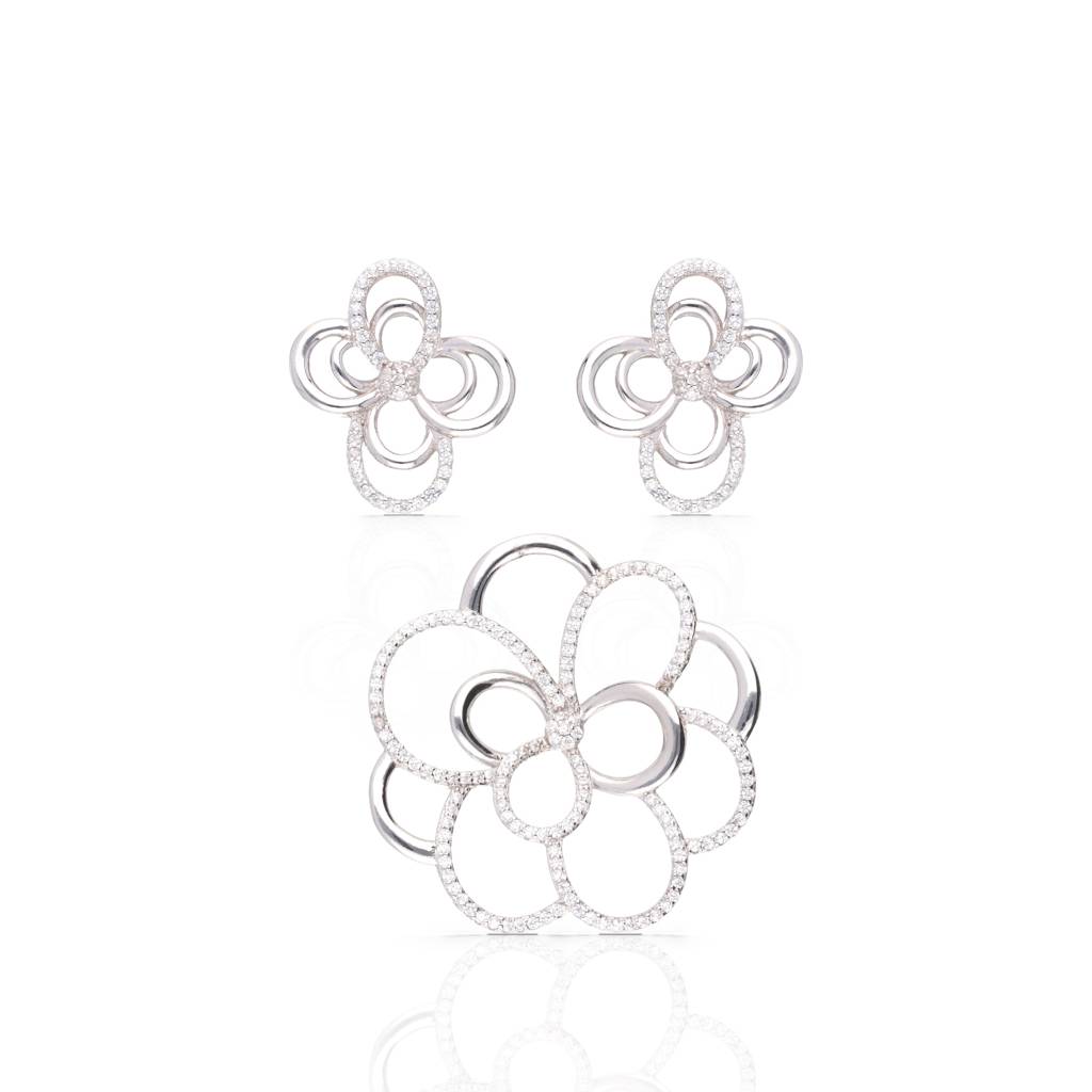 Floral Inspired Pendant Set : lvd121