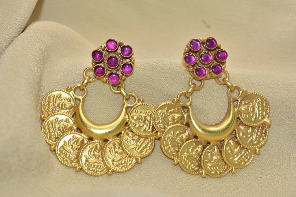Pink Laxmi Lavish Earrings : LVD549
