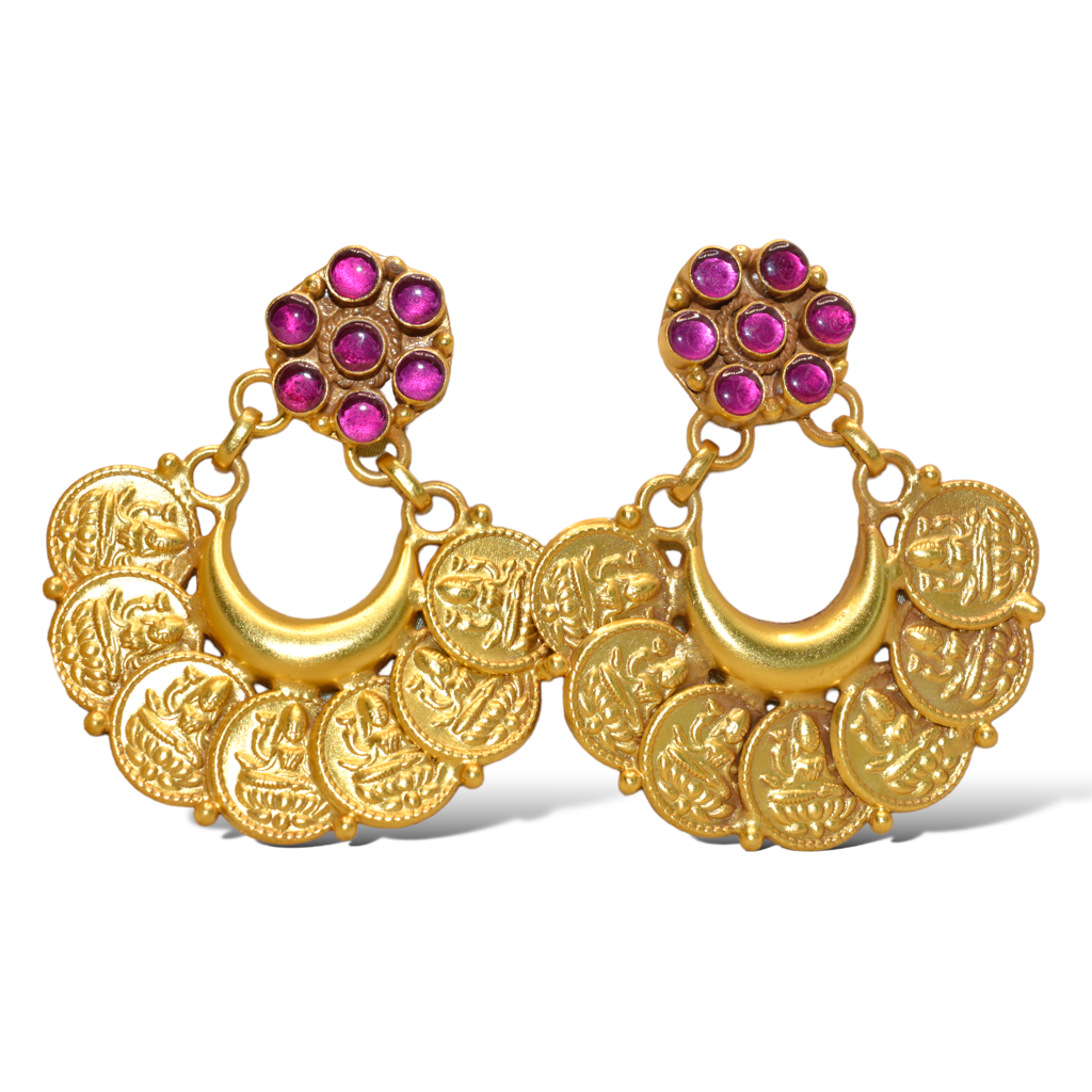 Pink Laxmi Lavish Earrings : LVD549