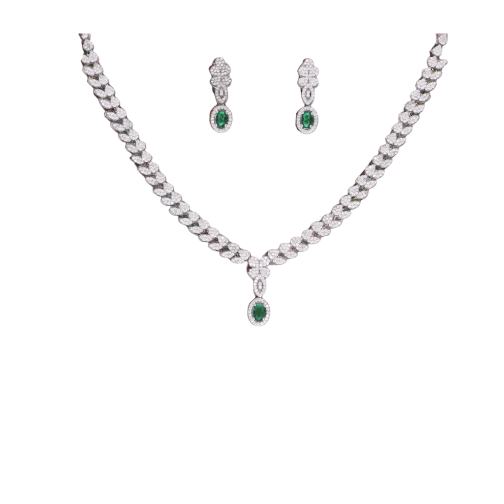 Enchanting Leaf Harmony Necklace : lvd803