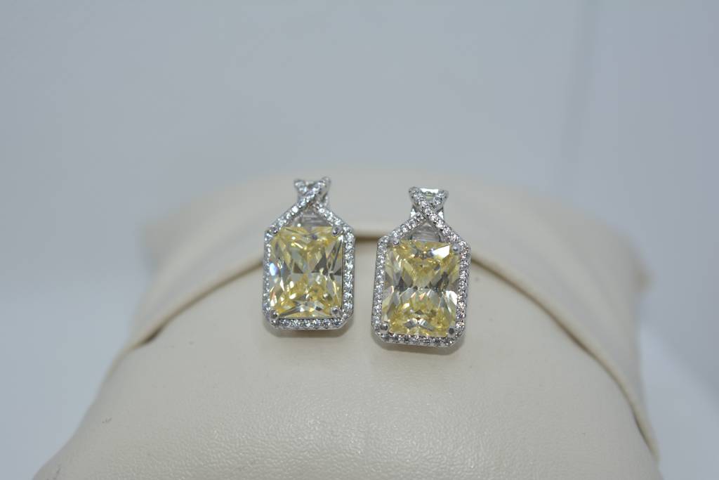 Yellow Harmony Earrings : LVD93