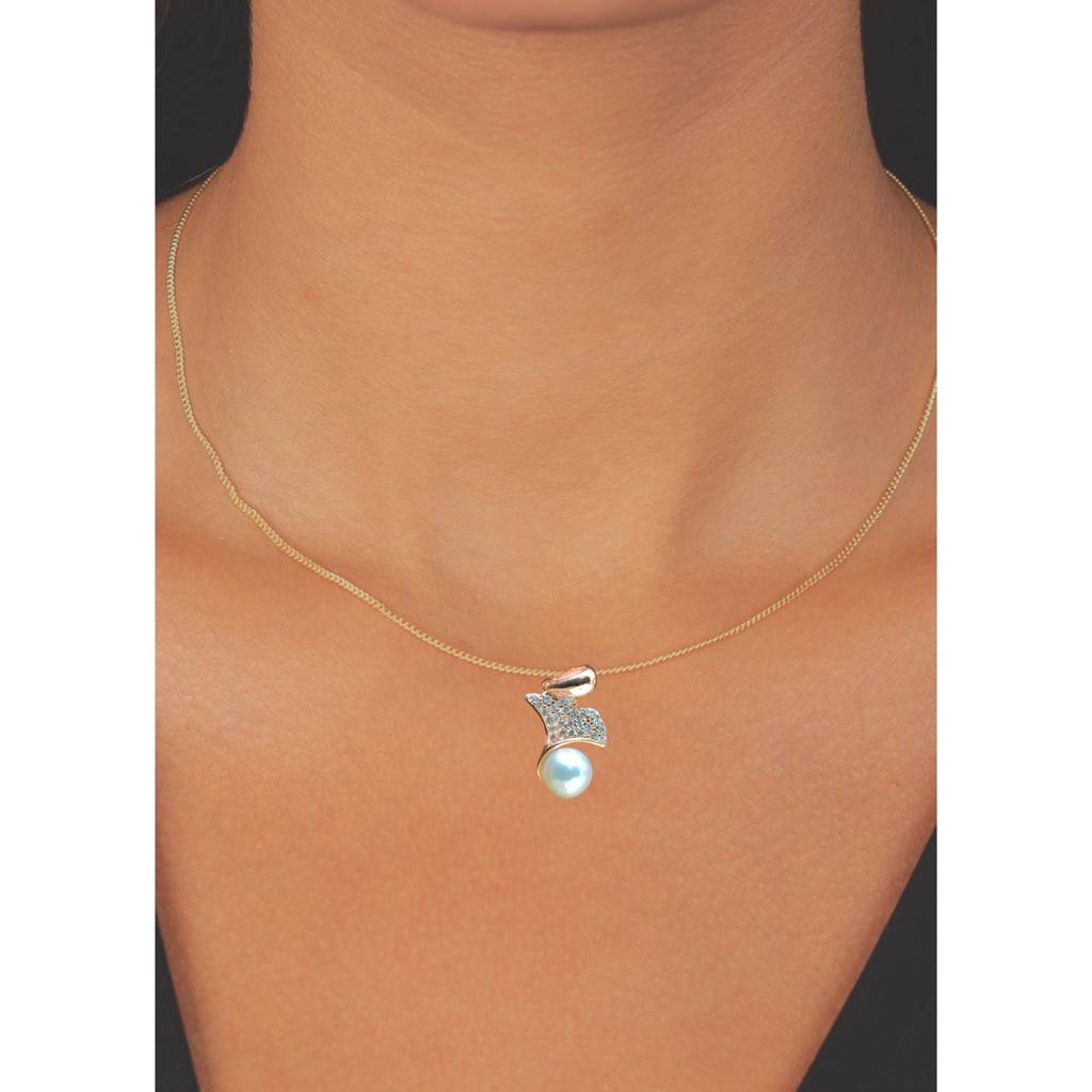 Floral Pearl Pendat Set : lvet285