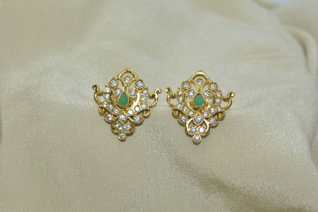 Golden Verde Earrings : lvt21